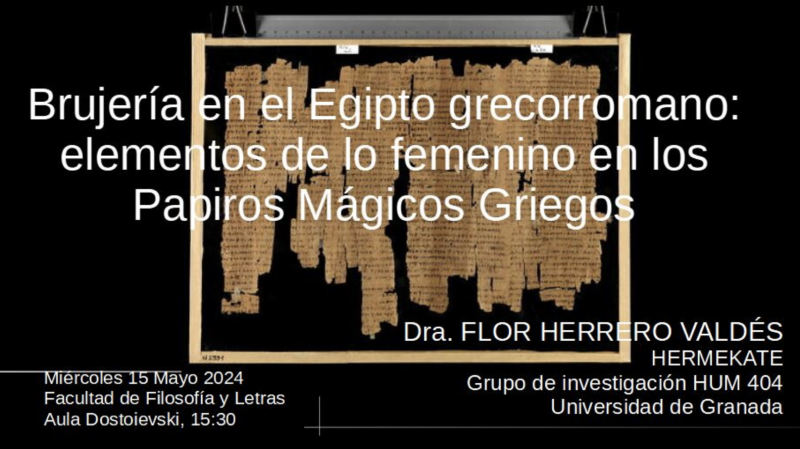 Brujería en Egipto grecorromano Brujería en Egipto grecorromano